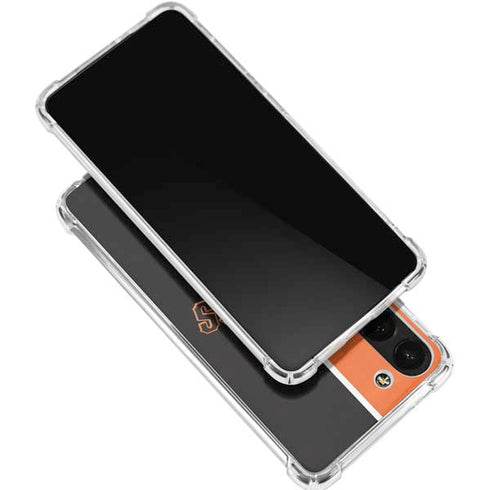 MLB San Francisco Giants Split Galaxy S24 FE Clear Case